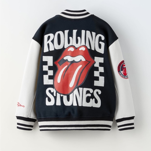 ZARA KIDS THE ROLLING STONES ® BOMBER - Picture 2 of 5